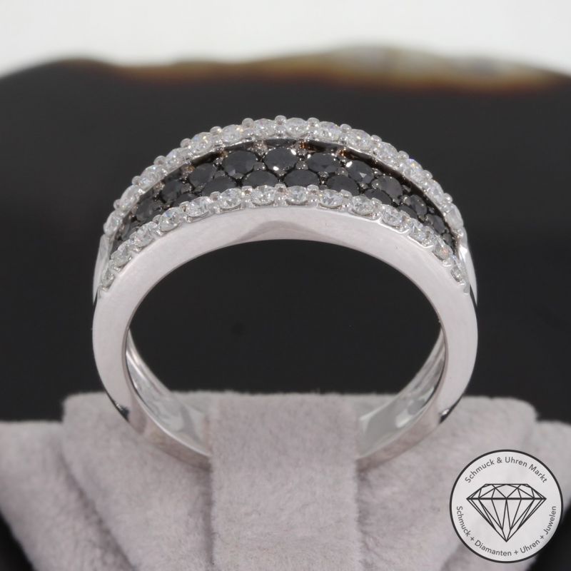 Wert 3440 € Brillant Diamant Ring in 585er 14 K Weißgold - H607