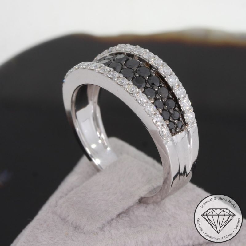 Wert 3440 € Brillant Diamant Ring in 585er 14 K Weißgold - H607