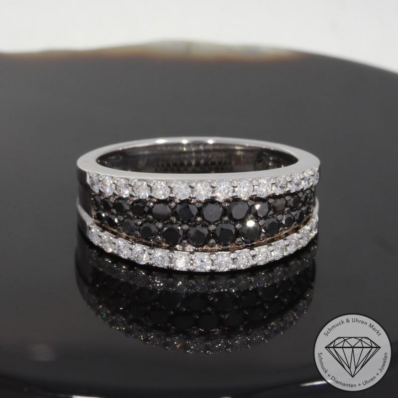Wert 3440 € Brillant Diamant Ring in 585er 14 K Weißgold - H607
