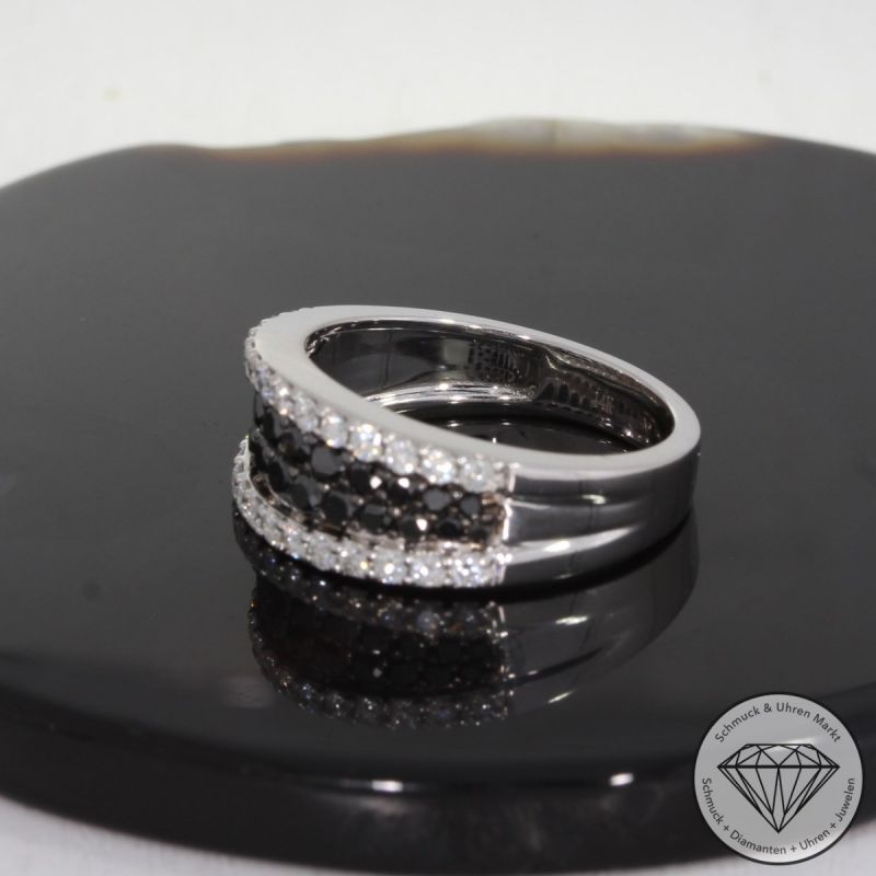 Wert 3440 € Brillant Diamant Ring in 585er 14 K Weißgold - H607