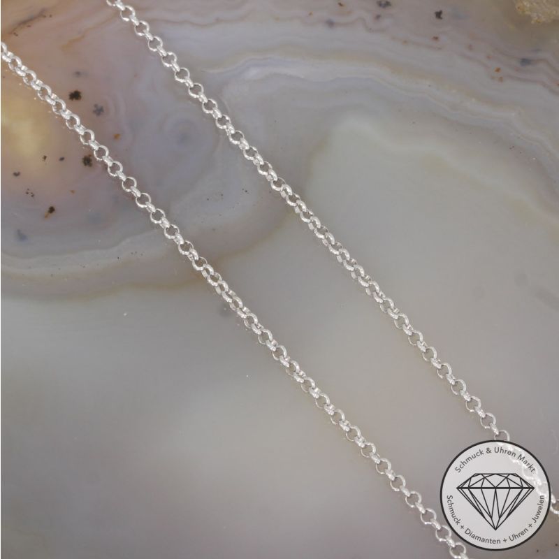 Wert 1960 € Brillant Collier (0,15 carat) in 750er 18 K Weißgold - 97242
