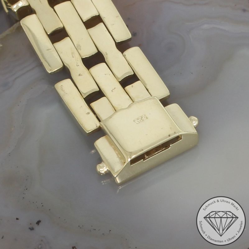 Wert 6590 € Backstein Armband (31,3 Gramm) in 585er 14 K Gelbgold - 92726