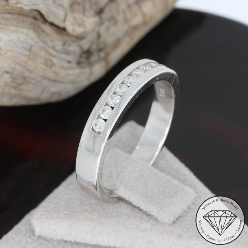 Wert 1690 € Brillant Ring (ca.0,30 carat) in 585er 14 K Weißgold - 92830