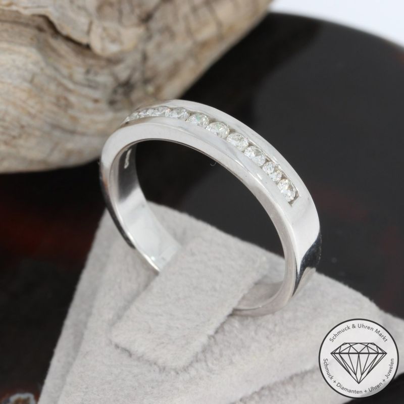 Wert 1690 € Brillant Ring (ca.0,30 carat) in 585er 14 K Weißgold - 92830