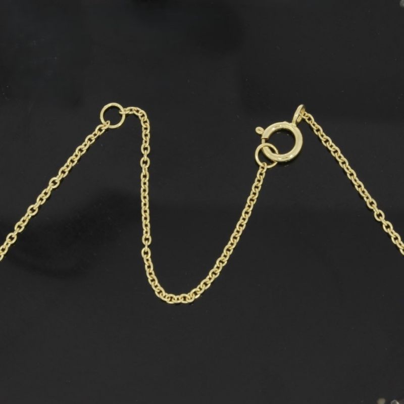 Wert 4720 € Brillant Diamant Collier in 585er 14 K Gelbgold - H1728