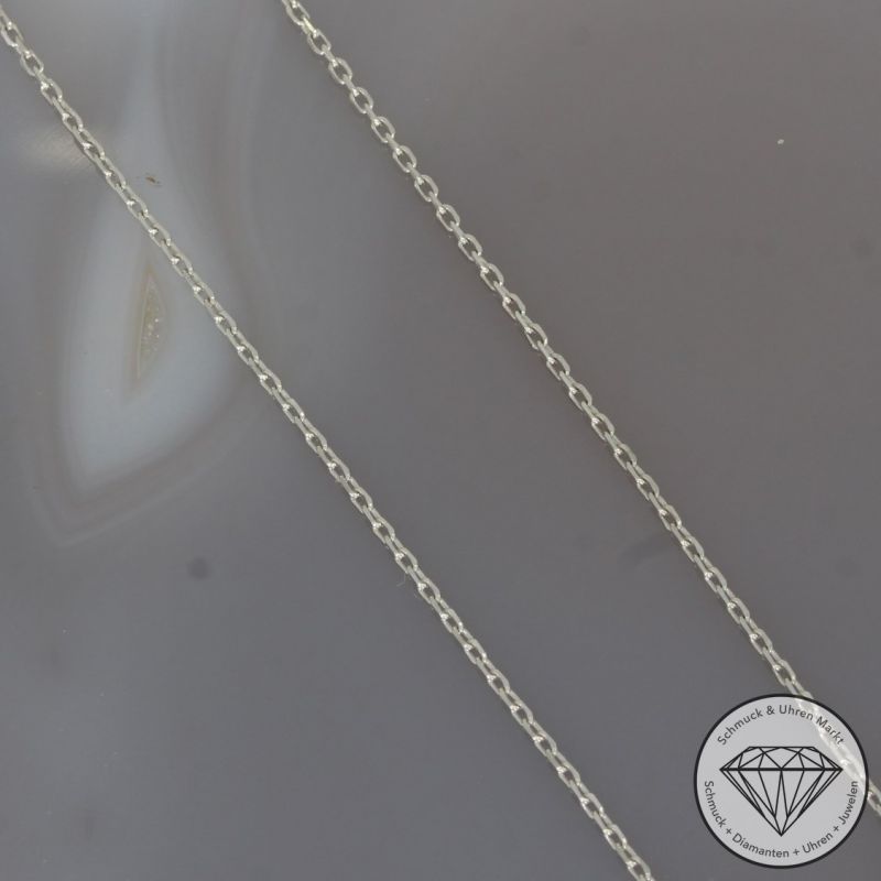 Wert 950 € Diamant Morganit Anhänger mit Kette in 585er 14 K Weißgold - 93442