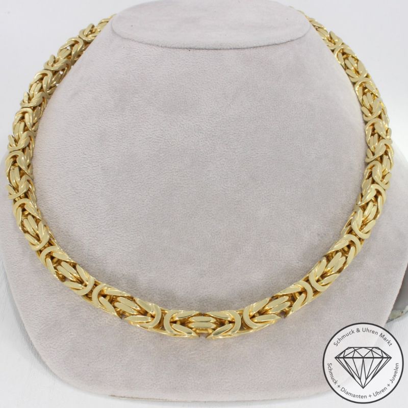 Wert 41900 € Königs Kette (254,0g) in 585er 14 K Gelbgold - 93659
