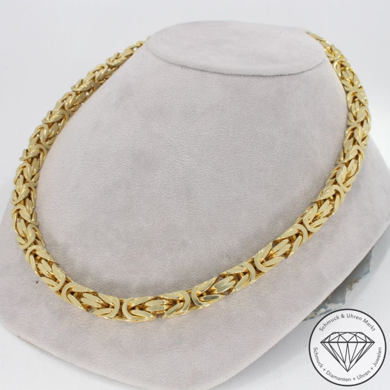Wert 41900 € Königs Kette (254,0g) in 585er 14 K Gelbgold - 93659