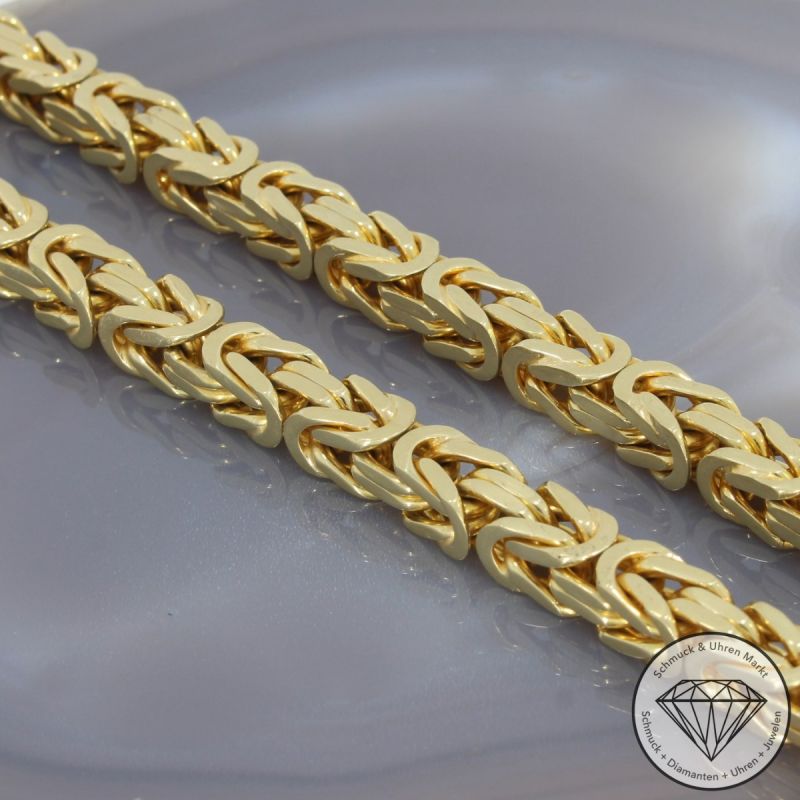 Wert 41900 € Königs Kette (254,0g) in 585er 14 K Gelbgold - 93659
