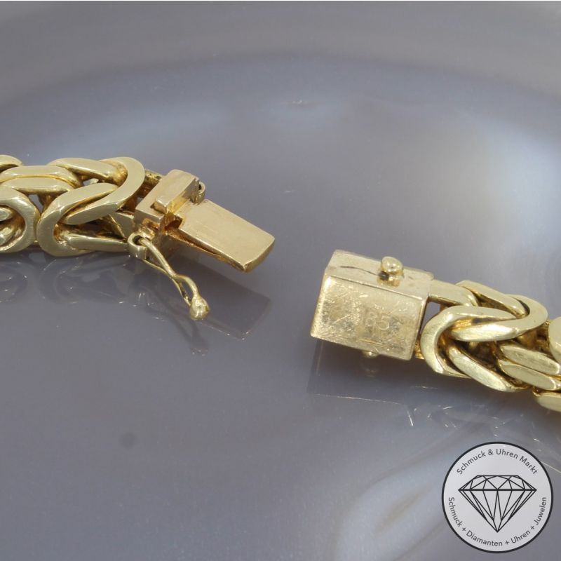 Wert 41900 € Königs Kette (254,0g) in 585er 14 K Gelbgold - 93659