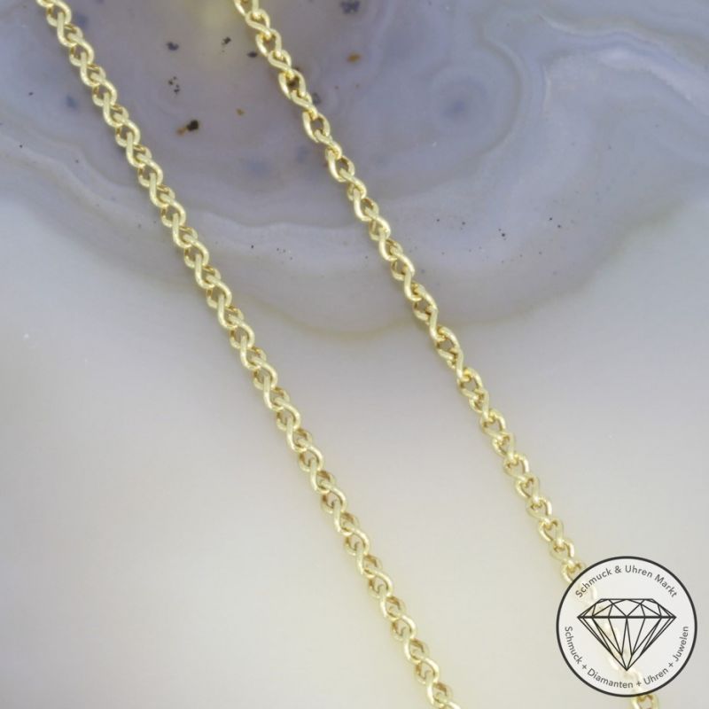 Wert 1800 € Barockperl Collier in 750er 18 K Gelbgold - 94018