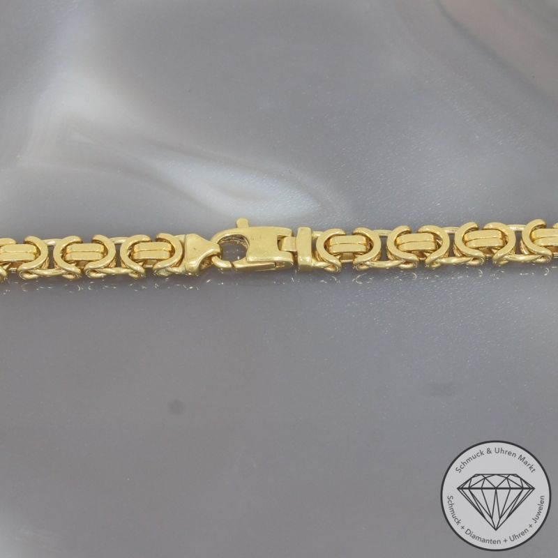 Wert 11950 € Königs Kette flach (61,1 Gramm) in 750er 18 K Gelbgold - 94226