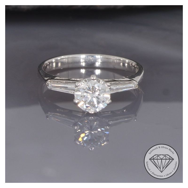 Wert 9900 € Brillant Diamant Ring in 585er 14 K Weißgold - 94578