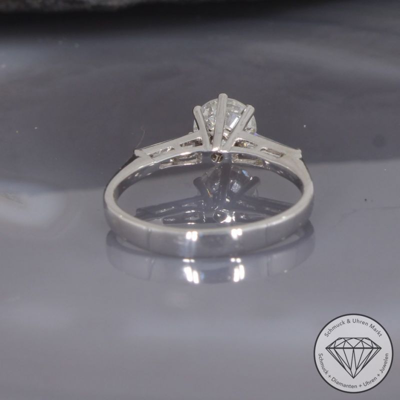 Wert 9900 € Brillant Diamant Ring in 585er 14 K Weißgold - 94578