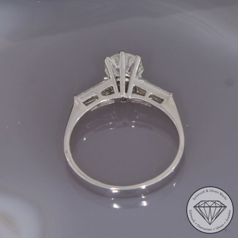 Wert 9900 € Brillant Diamant Ring in 585er 14 K Weißgold - 94578