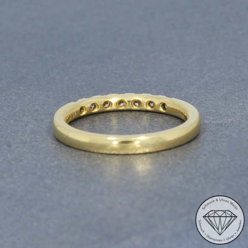 Wert 1650 € Brillant Ring (ca. 0,35 carat) in 750er 18 K Gelbgold - 94604