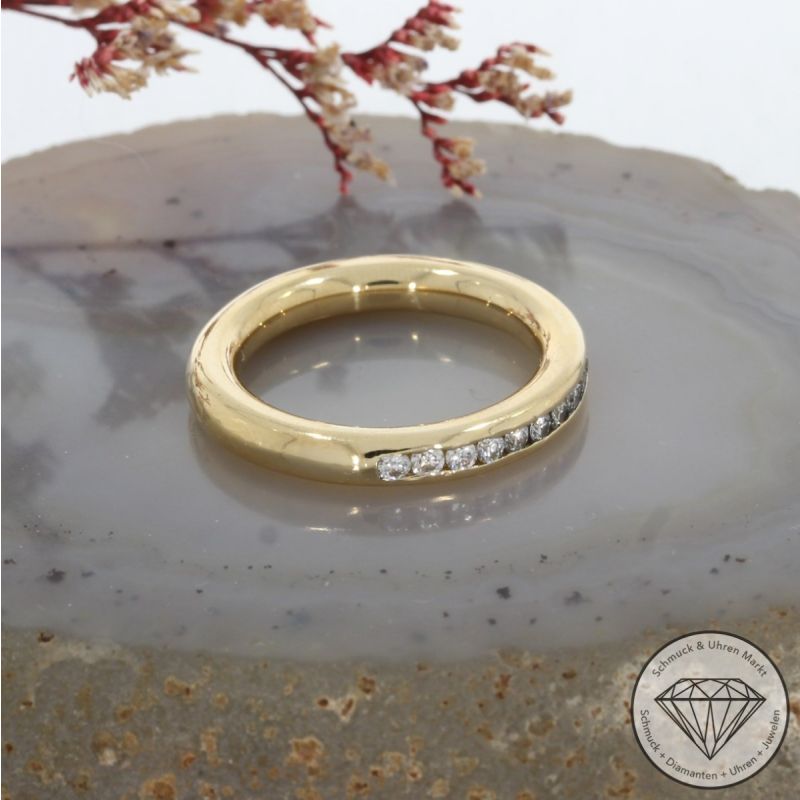 Wert 2500 € Brillant Ring (ca. 0,36 carat) in 750er 18 K Gelbgold - 94657