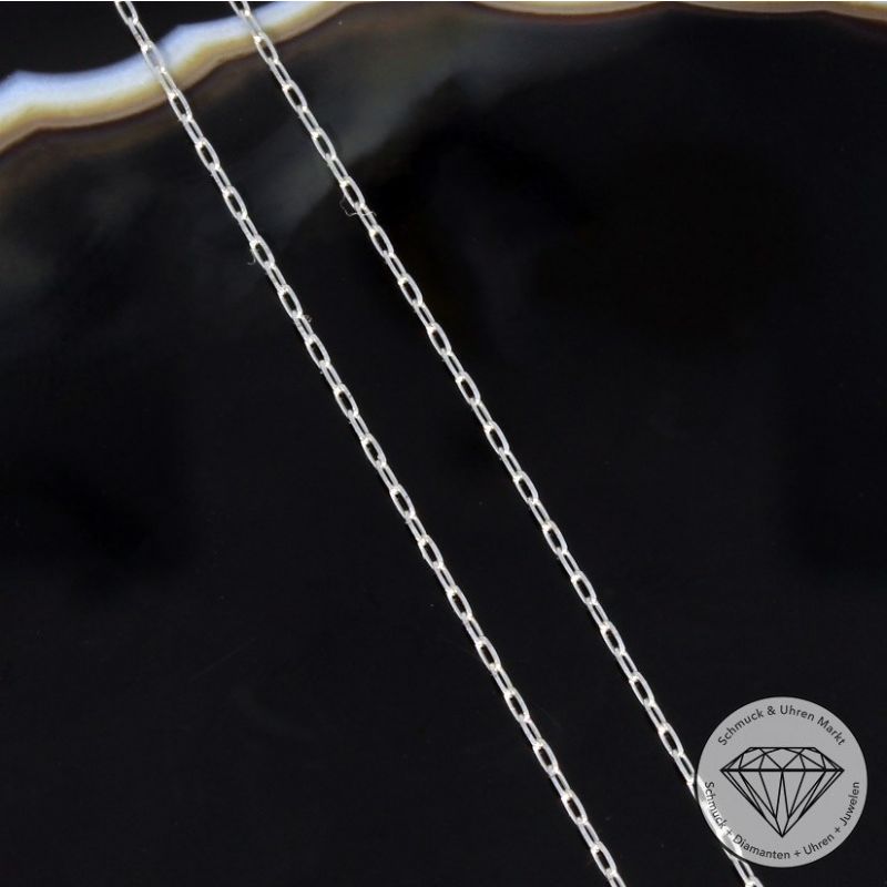 Sale! Wert 1570 € Brillant Diamant Anhänger mit Kette in 900er Platin - 94866