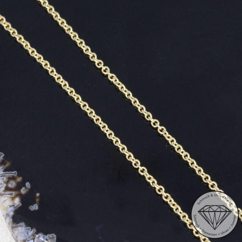 Wert 2490 € Brillant Diamant Anhänger & Kette Delfin in 585er 14 K Gelbgold - H1793
