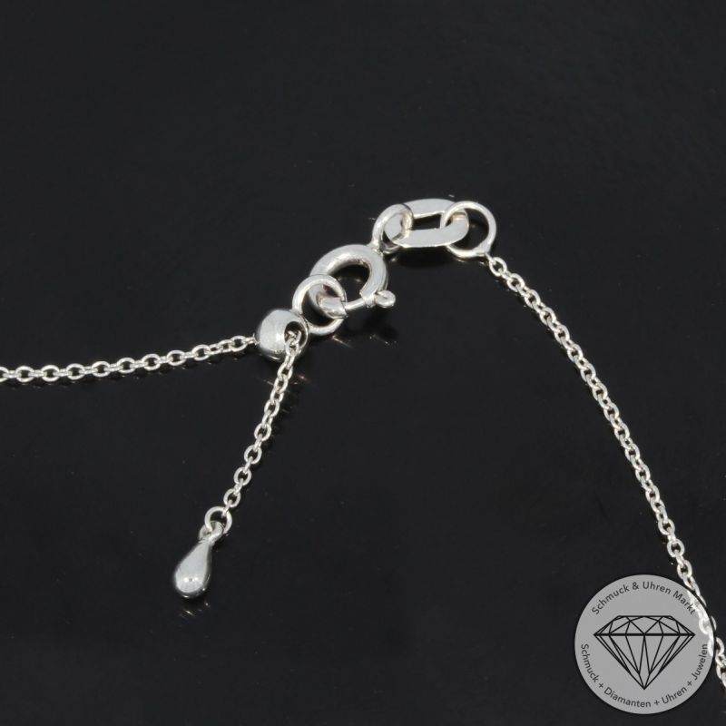 Wert 2970 € Brillant Diamant Collier in 750er 18 K Weißgold - H984
