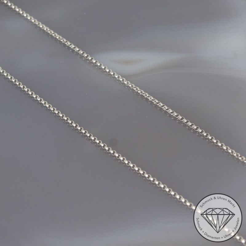 Wert 2730 € Brillant Collier (0,55 carat) in 750er 18 K Weißgold - 95135