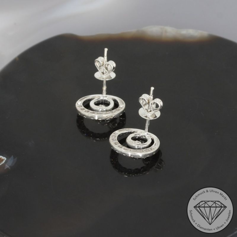 Wert 1130 € Brillant Ohrstecker (0,20 carat) in 750er 18 K Weißgold - 95167