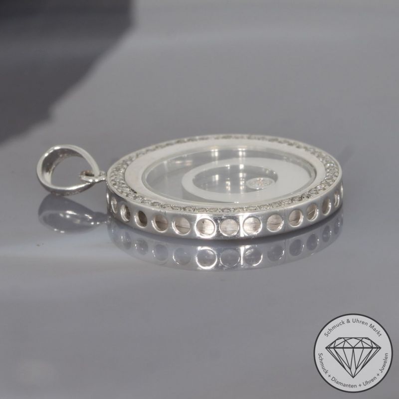 Wert 2590 € Brillant Diamant Anhänger in 750er 18 K Weißgold - 95267