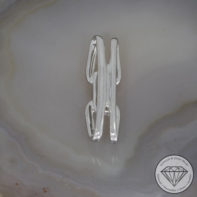 Wert 900 € Brillant Anhänger (0,13 carat) in 585er 14 K Weißgold - 95278