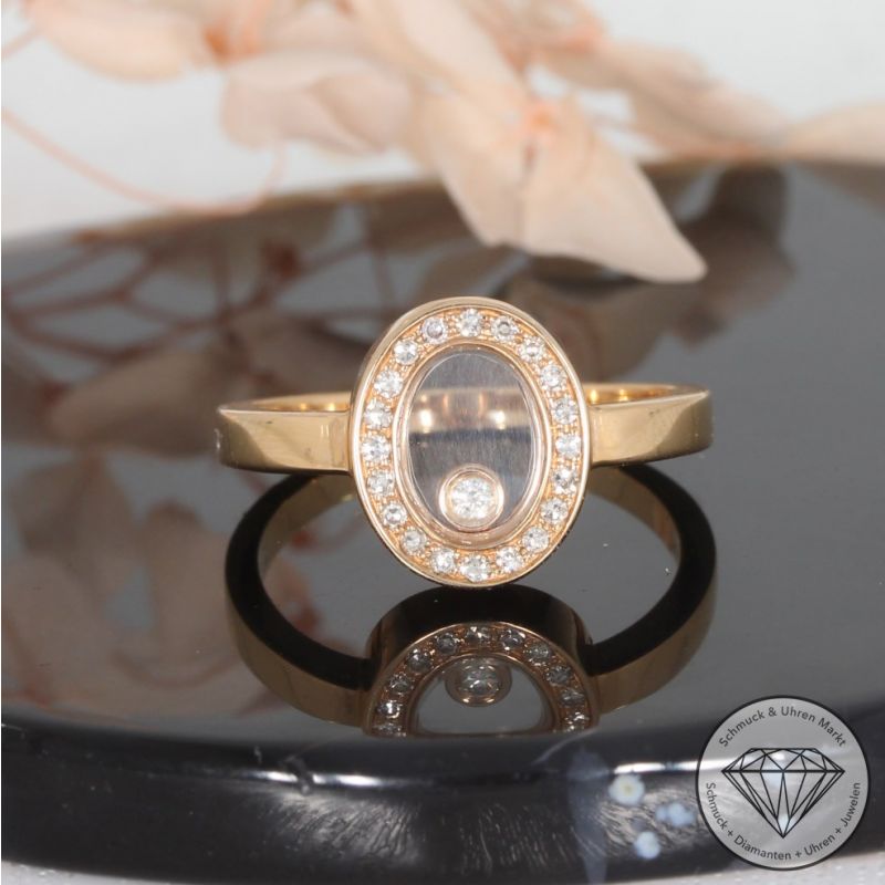 Wert 2350 € Brillant Diamant Ring in 750er 18 K Rosegold - 95282