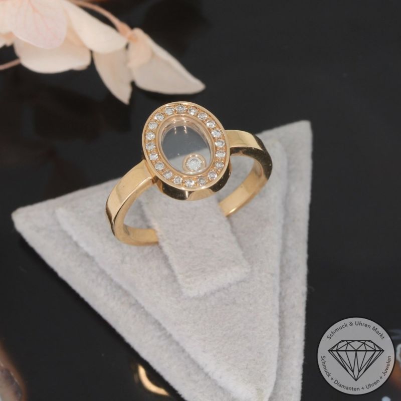Wert 2350 € Brillant Diamant Ring in 750er 18 K Rosegold - 95282