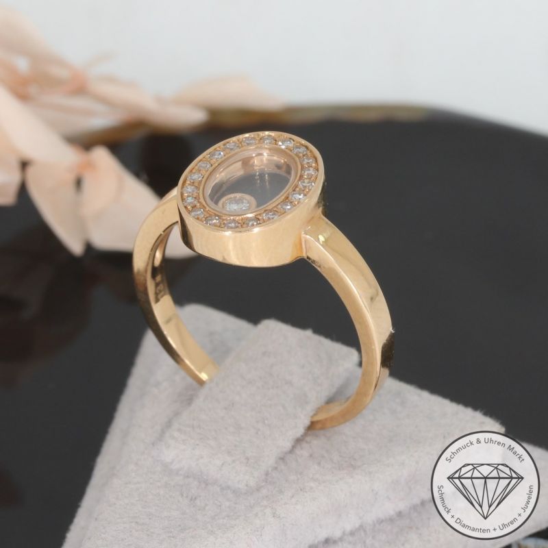 Wert 2350 € Brillant Diamant Ring in 750er 18 K Rosegold - 95282
