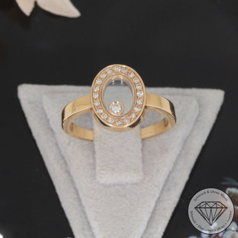 Wert 2350 € Brillant Diamant Ring in 750er 18 K Rosegold - 95282