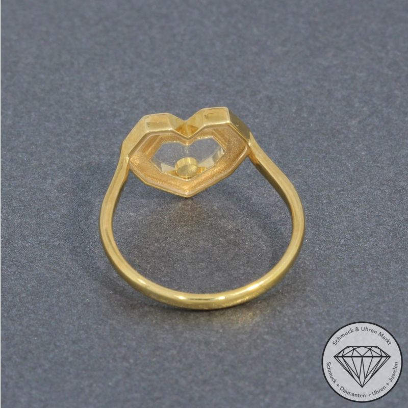 Wert 1490 € Solitär Brillant Ring in 750er 18 K Gelbgold - 95304