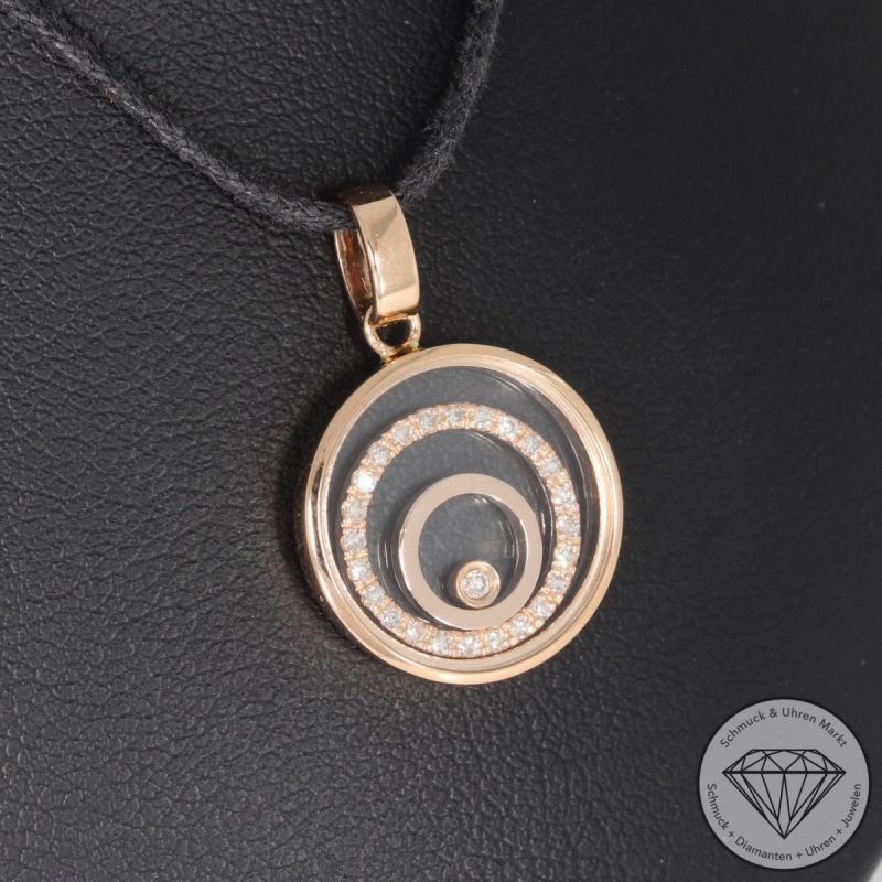 Wert 1750 € Brillant Diamant Anhänger in 750er 18 K rosegold - 95307