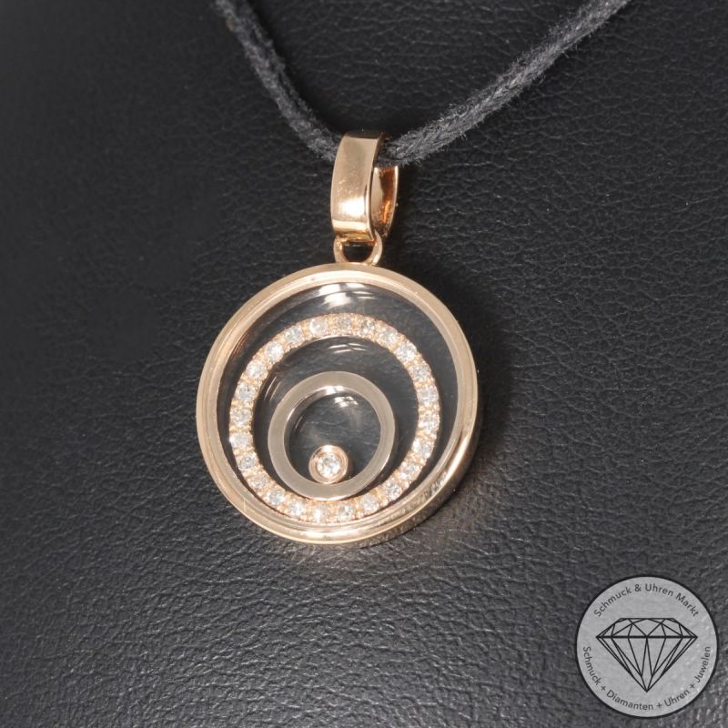 Wert 1750 € Brillant Diamant Anhänger in 750er 18 K rosegold - 95307