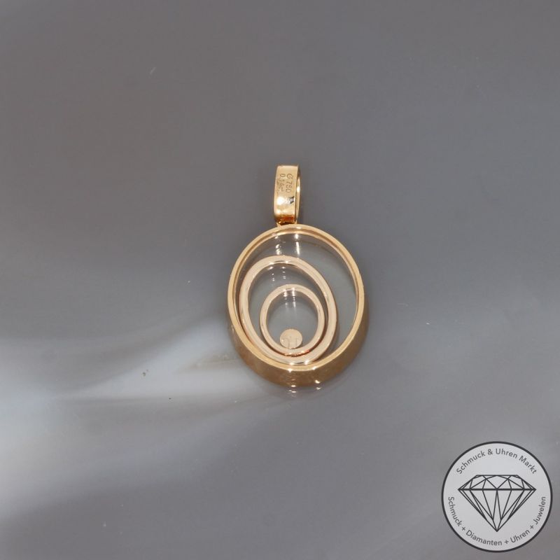 Wert 1890 € Brillant Diamant Anhänger in 750er 18 K Rosegold - 95318