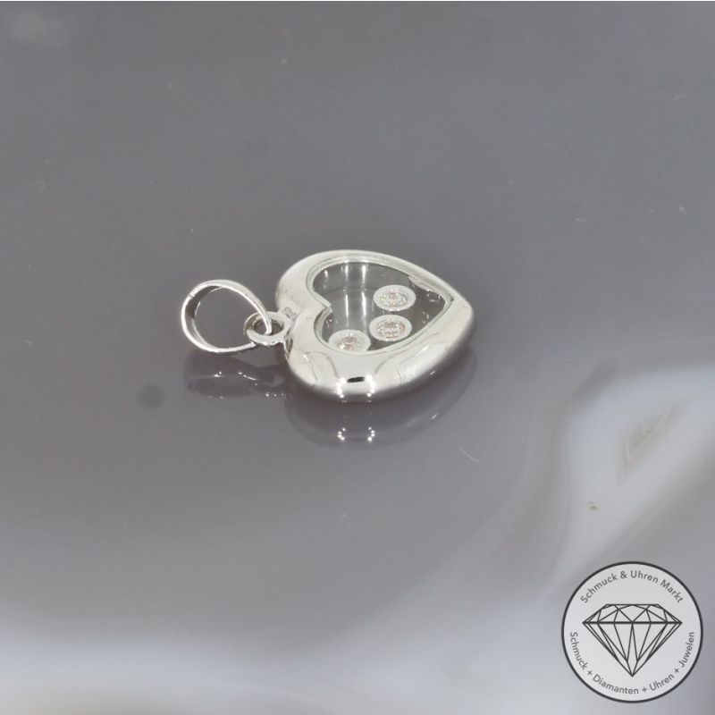 Wert 1690 € Brillant Anhänger (0,06 carat) in 750er 18 K Weißgold - 95322