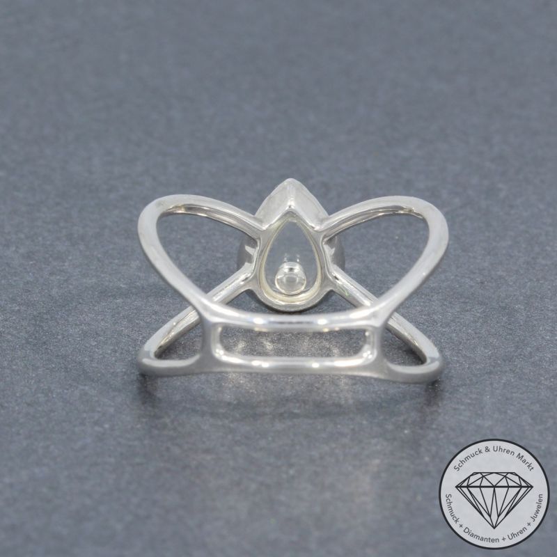 Wert 2150 € Brillant Diamant Ring in 750er 18 K Weißgold - 95335