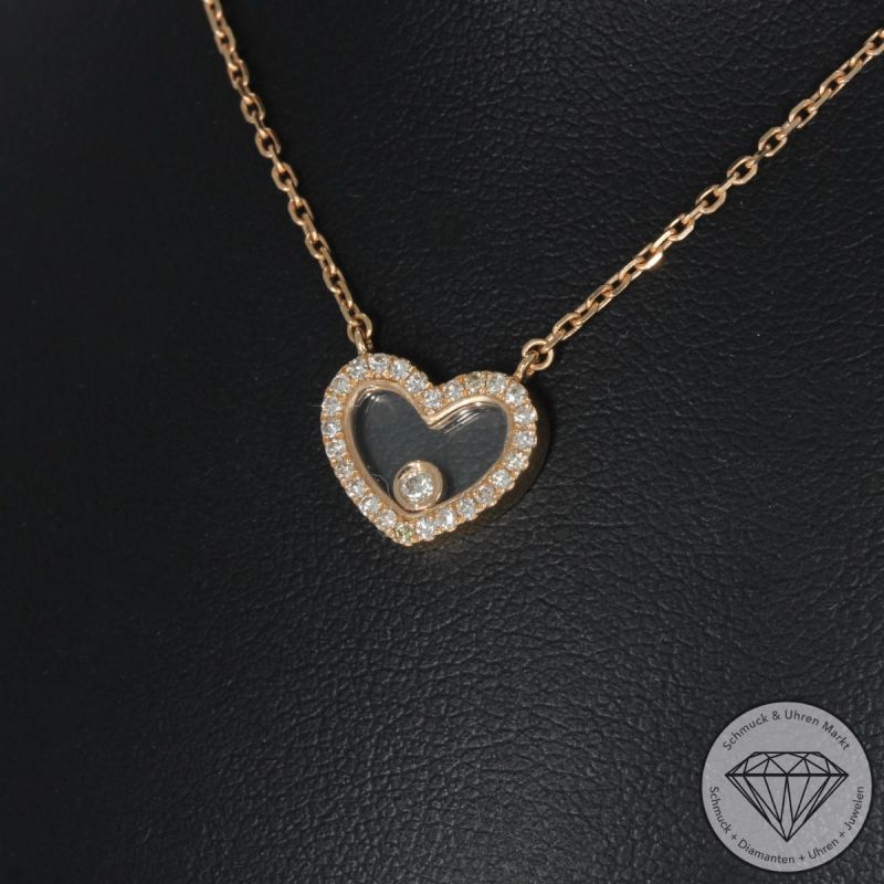 Wert 2150 € Brillant Diamant Collier in 750er 18 K Rosegold - 95337