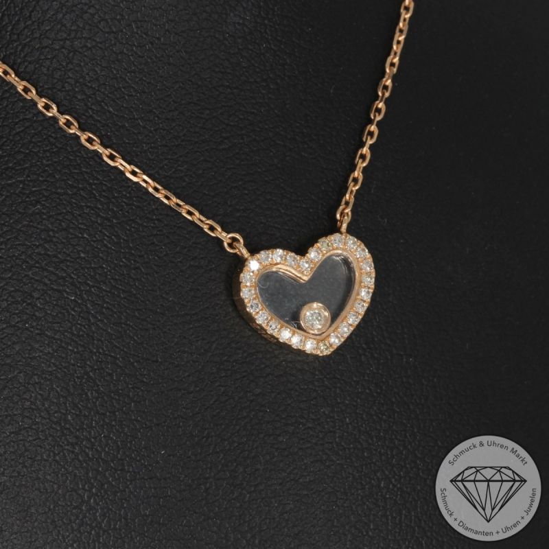 Wert 2150 € Brillant Diamant Collier in 750er 18 K Rosegold - 95337