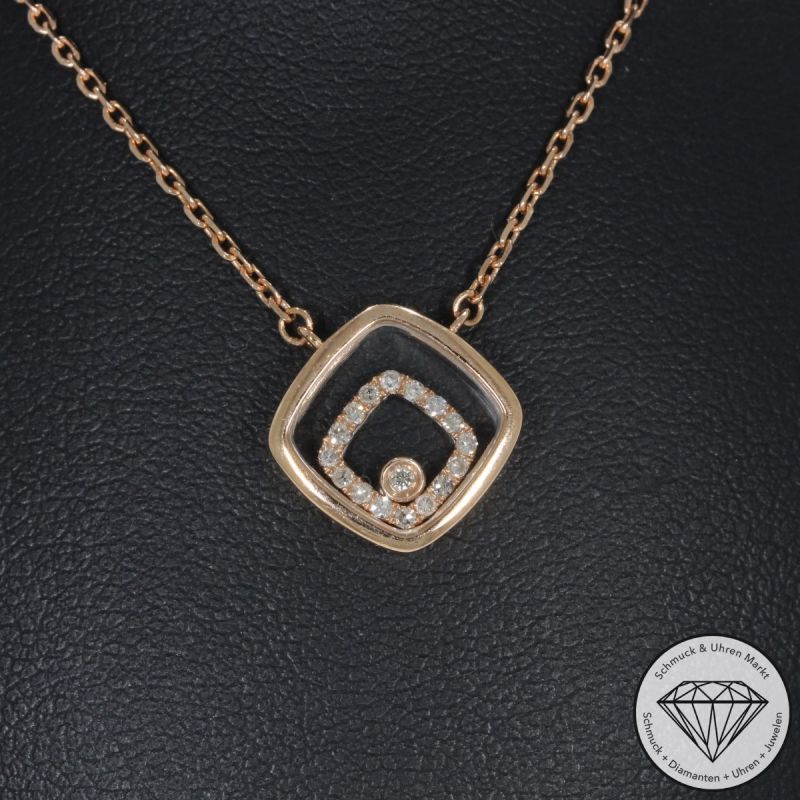 Wert 2250 € Brillant Diamant Collier in 750er 18 K gold - 95338