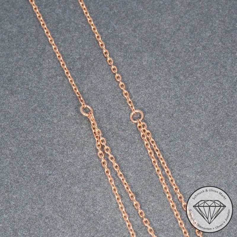 Sale! Wert 1850 € Brillant Perlmutt Collier in 750er 18 K Rosegold - 95341