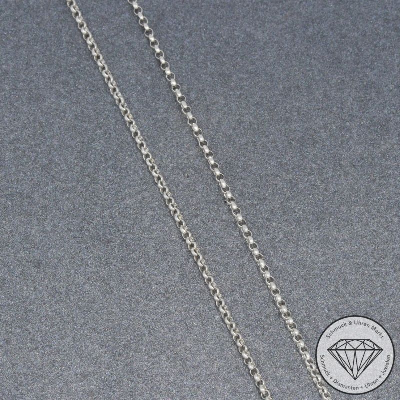 Wert 1490 € Brillant Amethyst Anhänger mit Kette in 750er 18 K Weißgold - 96353