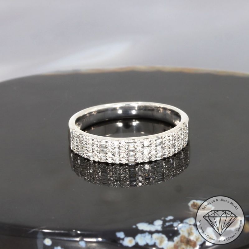 Wert 1850 € Brillant Diamant Ring in 750er 18 K Weißgold - 96377