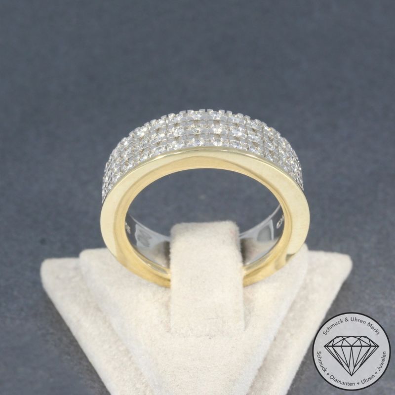 Sale! CHRIST Bicolor Brillant Ring (ca. 0,55 carat) in 585er 14 K Gold - 96397