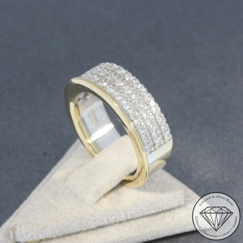 Sale! CHRIST Bicolor Brillant Ring (ca. 0,55 carat) in 585er 14 K Gold - 96397