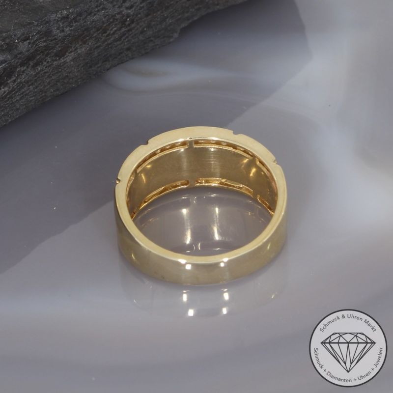 Wert 3250 € Brillant Ring (1,00 carat) in 417er 10 K Gelbgold Gr.62 - H1194