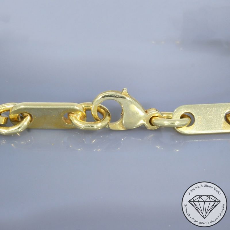 Wert 1580 € Plaettchen Armband in 333er 8 K Gelbgold - 96579