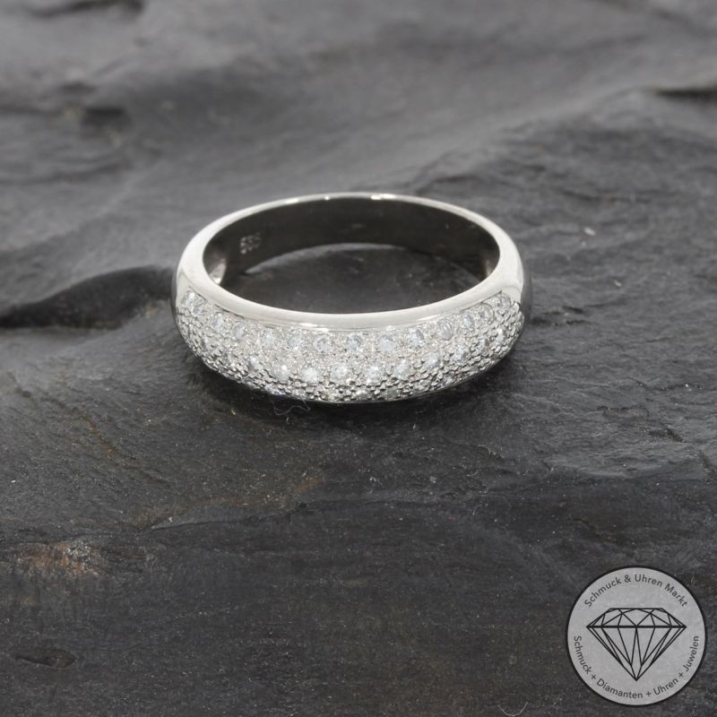 Wert 1490 € Brillant Ring (ca. 0,29 carat) in 585er 14 K Weißgold - 96584