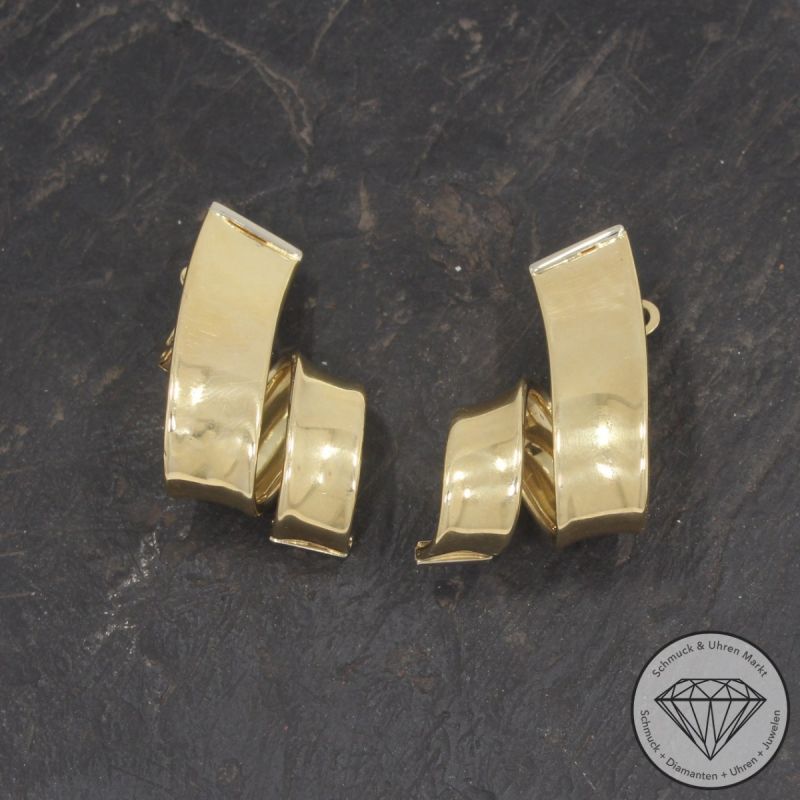 Wert 3350 € Ohrringe in 750er 18 K Gelbgold - 96723